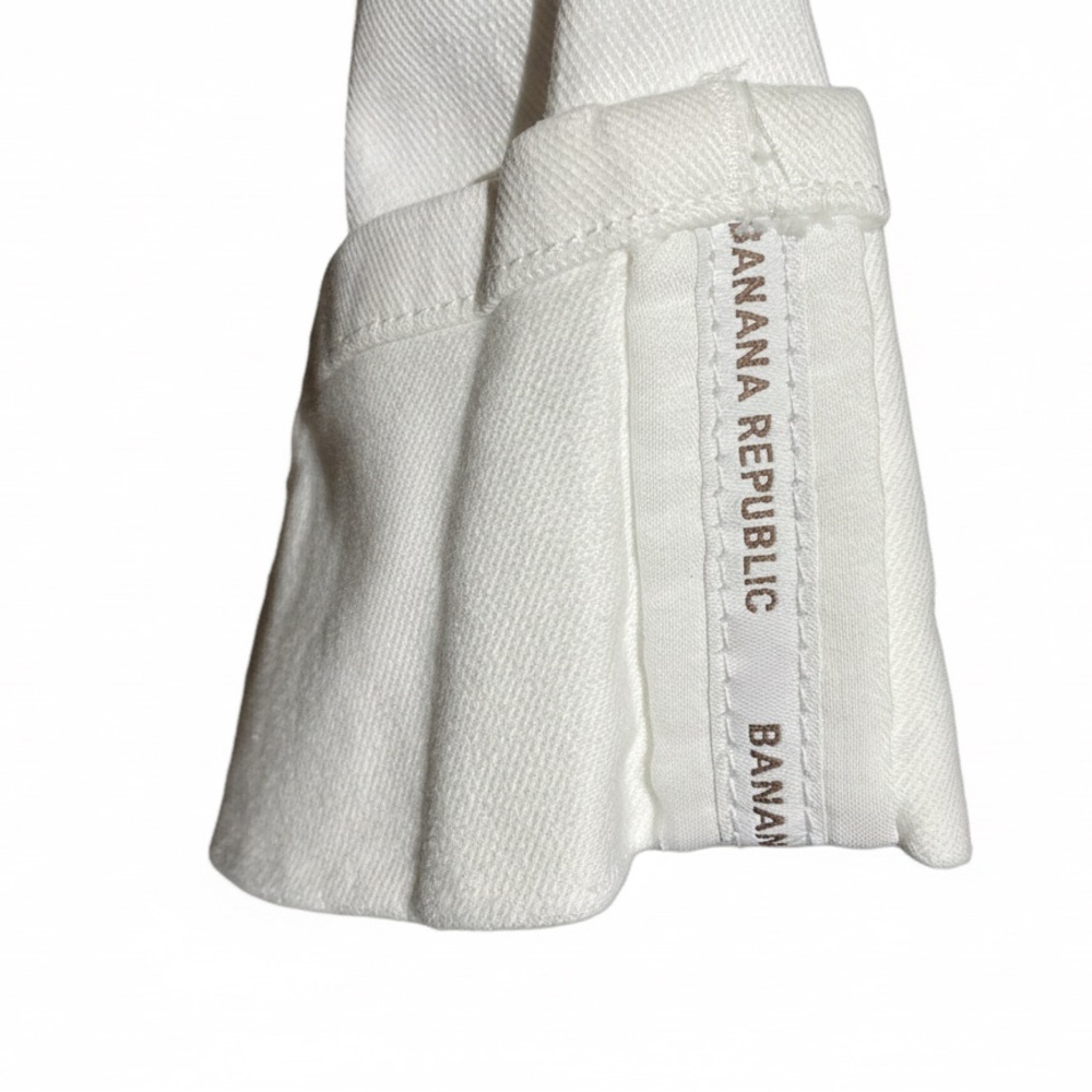 Banana Republic White Cropped Women's Jeans - Picture 6 of 7